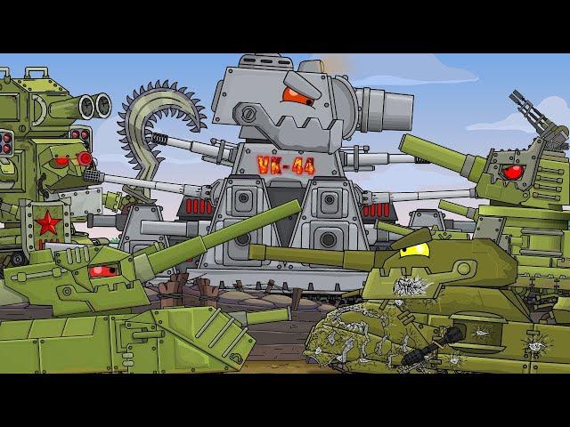 All episodes: VK-44 Fight on the line of defence - Cartoons about tanks