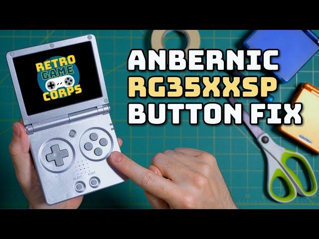 How to Improve the Anbernic RG35XXSP Buttons