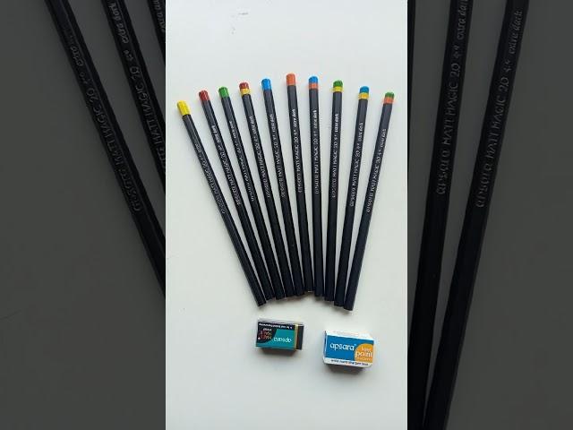 Matt Magic Pencils #stationery #shorts #hindi