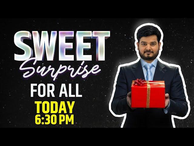 Sweet Surprise for you all - Don't Miss | RaMo Sir