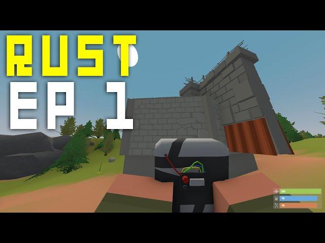 Rust Unturned Ep. 1 - The Flawless Start (Rusturned PvP)