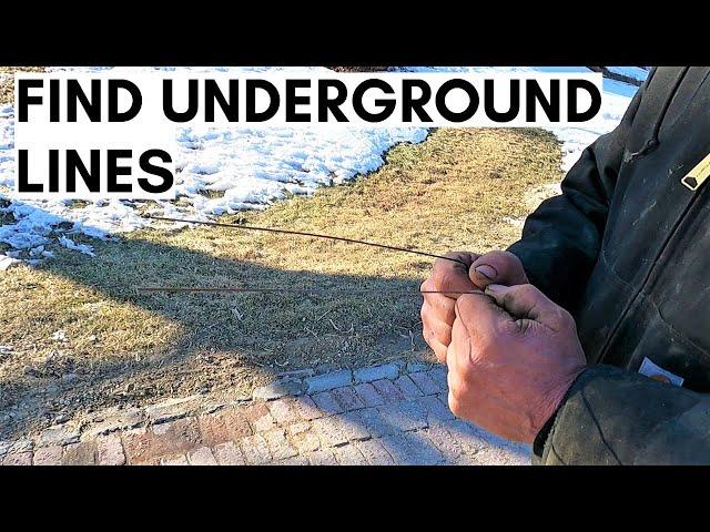 How to Find Underground Utilities! (Without Expensive Tools)