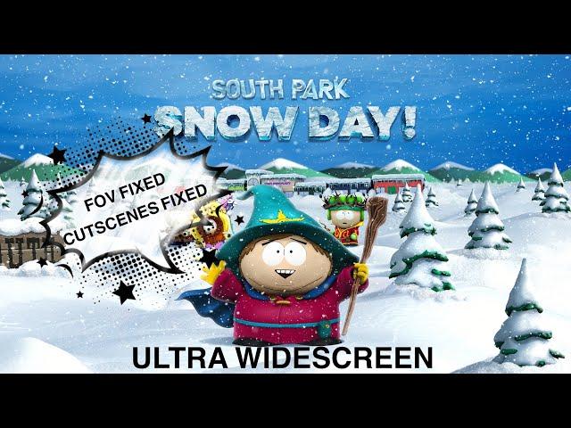 SOUTH PARK : SNOW DAY ! (Ultrawide + Fov Fix - 2024) - PC Ultra Widescreen 5120x1440 ratio 32:9
