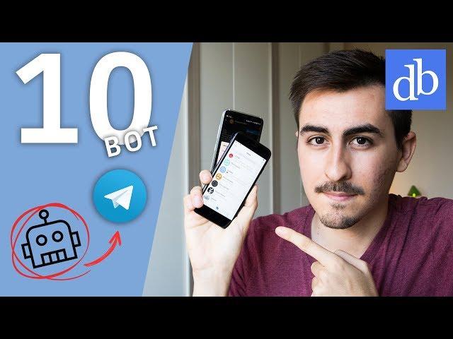 I 10 BOT TELEGRAM PIÙ UTILI DA AVERE! Migliori Bot Telegram • Ridble