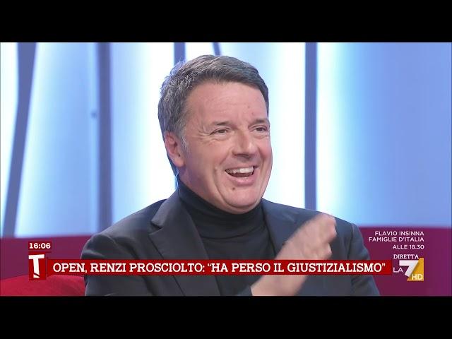 Renzi: “Travaglio è un pregiudicato penale”