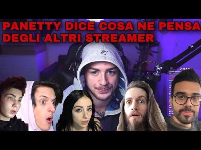 PANETTY DICE COSA PENSA DEGLI ALTRI STREAMER (il masseo, zano, dario moccia, marco merrino...)