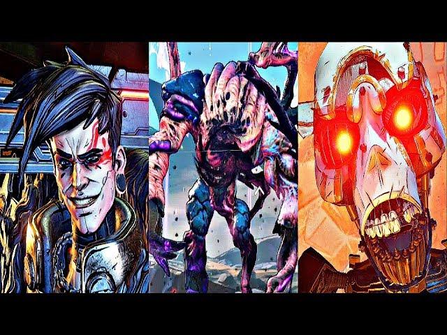 BORDERLANDS 3 - All Bosses / Boss Fights + Ending