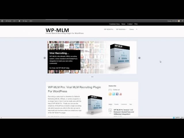 WP-MLM Building A Recruiting Site