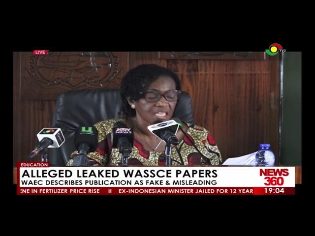 Alleged Leaked WASSCE Pappers: WAEC describes Publication as fake & misleading