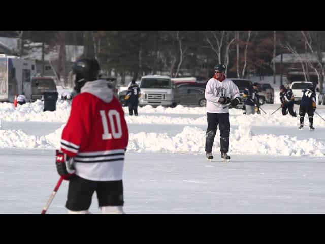 From a Child's View, Parents Find Full-Ice Hockey No Fun