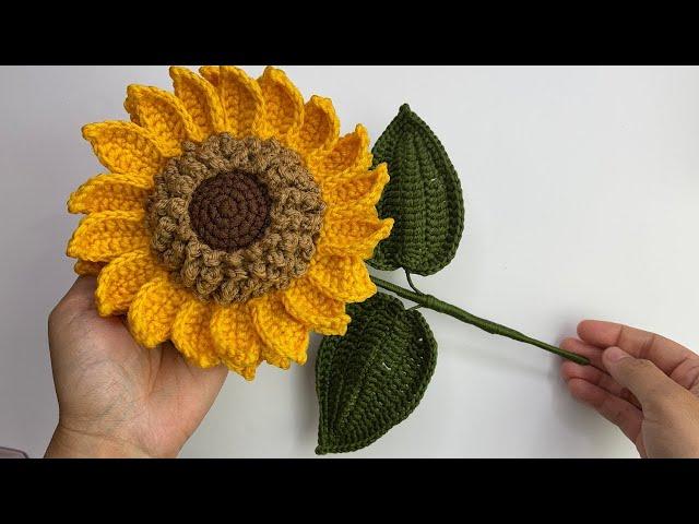 Girasol Tejido a Crochet - Tutorial 2da VersiónMayelin Ros