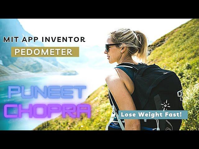 How to make Pedometer App in Mit App Inventor