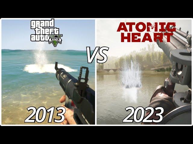 GTA 5 vs Atomic Heart (Graphics Physics Vegetation)