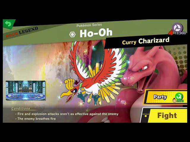 How to beat legendary spirit "Ho-Oh" in story mode (Hard) - Super Smash Bros Ultimate