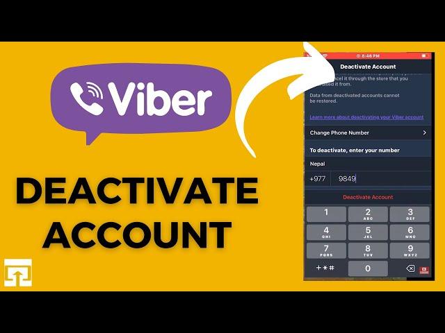 How to Deactivate Viber Account?