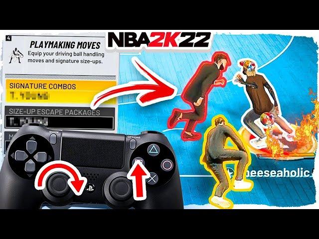 BEST DRIBBLE MOVES + COMBOS REVEALED • ULTIMATE DRIBBLE CHEESE TUTORIAL HANDCAM NBA2K22