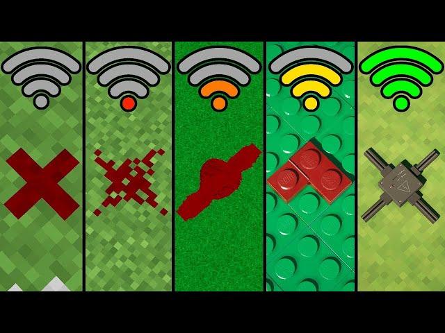 redstone with different Wi-Fi compilation