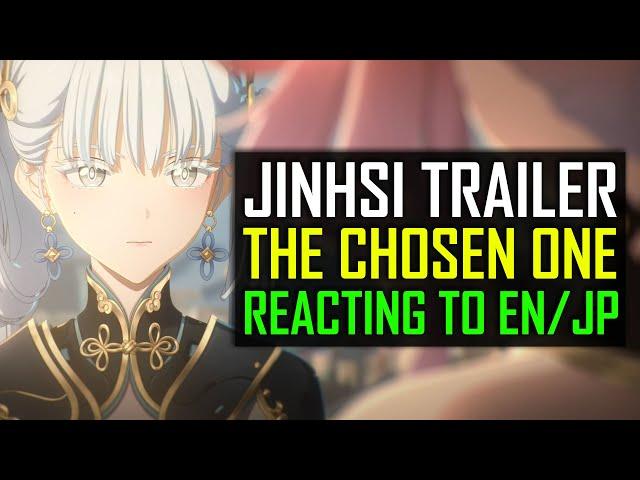 JINHSI THE CHOSEN ONE Wuthering Waves Trailer EN/JP Reacting and Analyzing