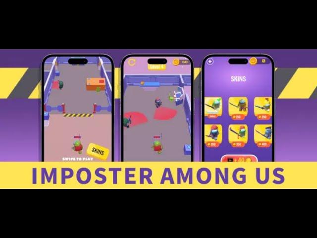 Imposter Among Us full Unity Game Source Code