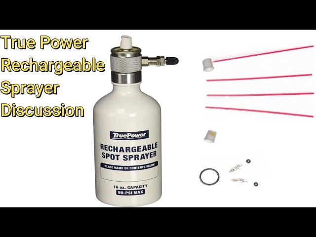 True Power Rechargeable Aerosol Sprayer - Review