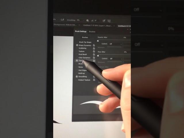 How to Make a Pressure Sensitive Brush in Photoshop (Size and Opacity)