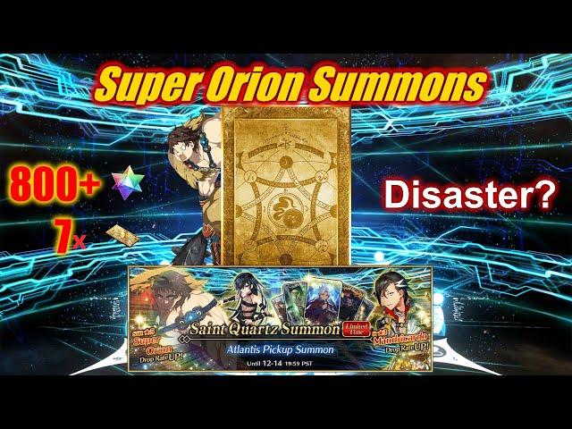 [FGO NA] Rolling for Super Orion - Has Luck Forsaken Me? | LB5 Atlantis Banner