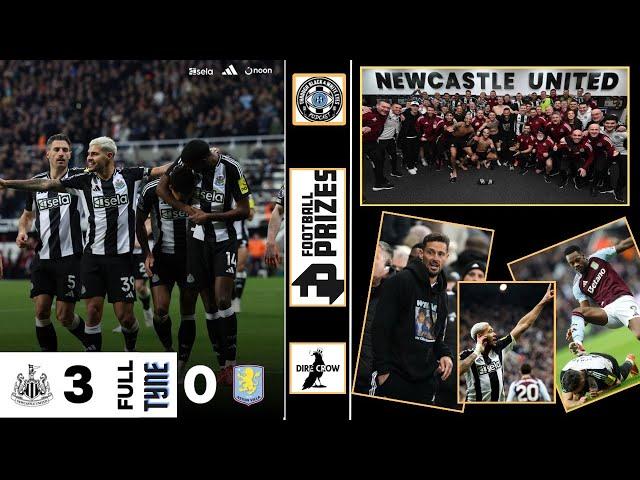 NUFC 3 AVFC 0 FULLTYNE WITH SPECIAL GUEST HENRY WINTER