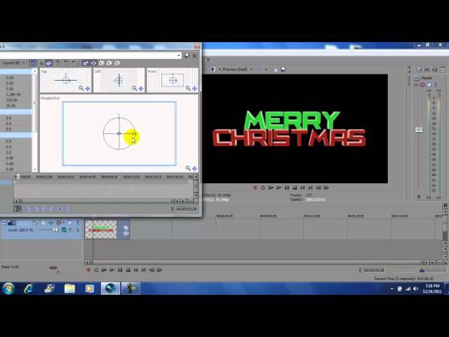 Sony Vegas Pro 11 Track Motion Tutorial