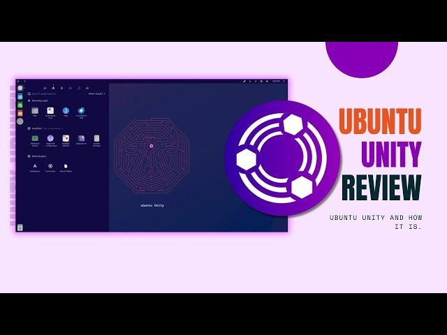 Ubuntu Unity 23.10 - A Great Linux Distro - Review !