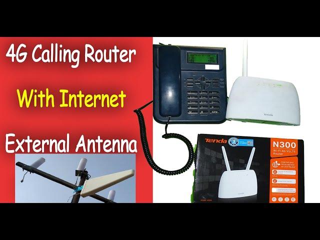 Tenda 4G06 Volte Router Internet and Calling WIFI LTE Device | Tenda 4G06 पूरी जानकारी के साथ