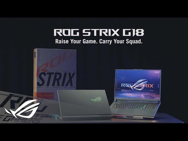 2023 ROG Strix G18 - Official unboxing video | ROG