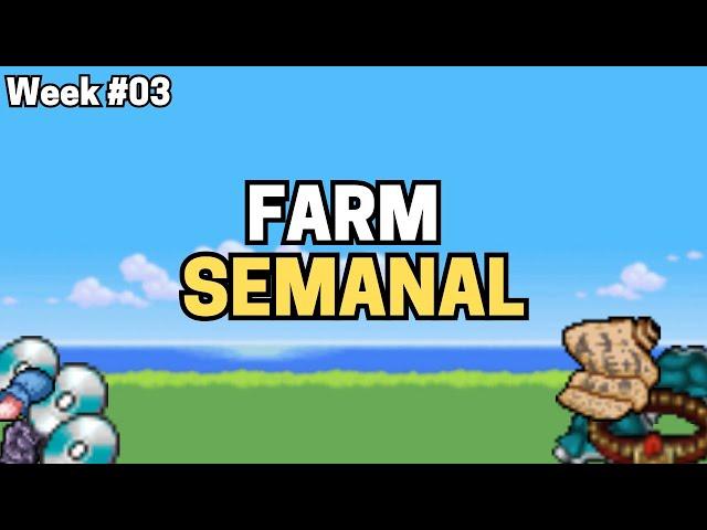 PXG - WEEK 03 | QUAL FOI O FARM SEMANAL ? (DROP TM MEGA AMPHAROS DRAGON, T1H RECIPE, ...)