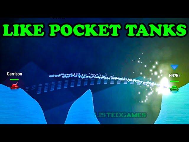 5 Games Like Pocket Tanks & Worms Android iOS