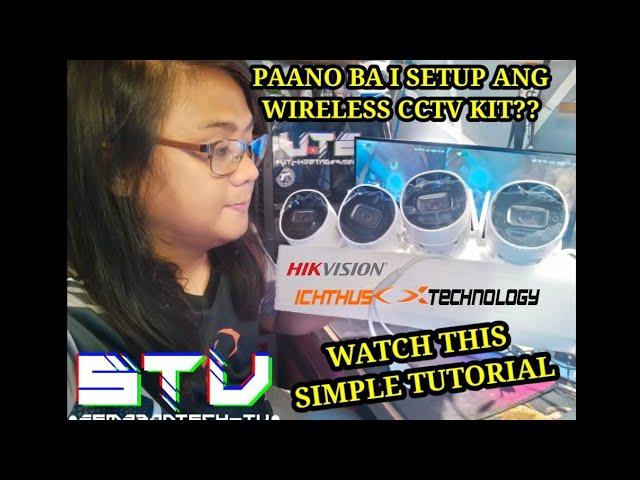 HOW TO SETUP HIK VISION WIFI KIT  ( Paano i setup ang Hik vision wifi kit)