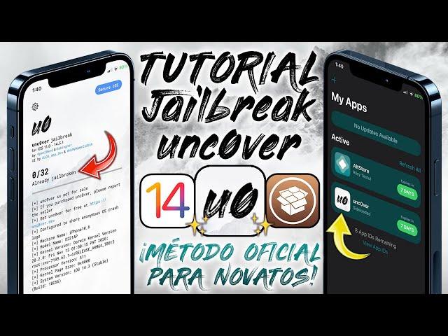 OFFICIAL TUTORIAL  NEW JAILBREAK unc0ver iOS 14.8 / 14.7.1 / 14.7 / 14.6 (AltStore VERY EASY)