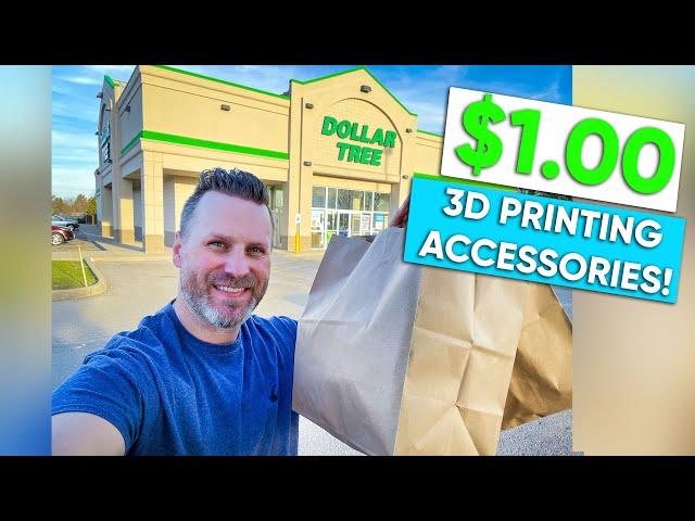 $1.00 3D Printing Accessories from the Dollar Store!