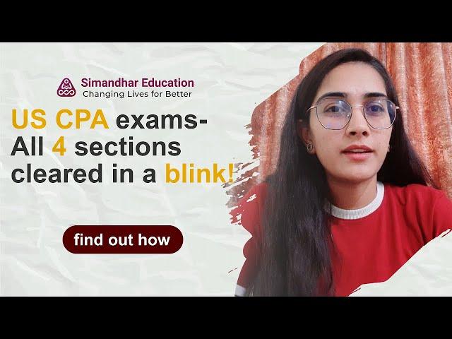 US CPA qualifier- Himaxi Kothari | CPA study tips |Best CPA Coaching Institute In India