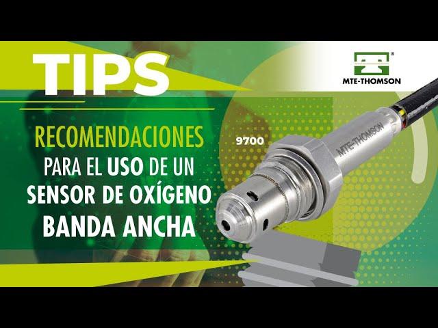 RECOMENDACIONES PARA EL USO DE UN SENSOR DE OXÍGENO BANDA ANCHA #TIPS