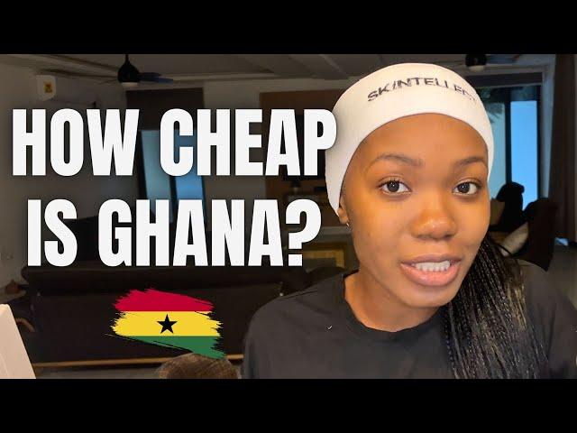 YOU MAY BE SHOCKED BY SOME OF THESE GHANA EXPENSES | LIVING IN GHANA AS A NEW YORKER