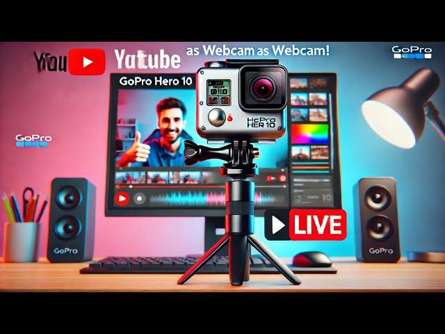 Setap to obs studio webcam gopro 10 live stream vlogs #vlog #video