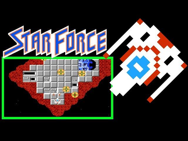 Star Force (FC · Famicom) video game port | alpha thru infinity session 