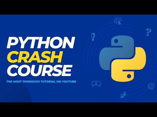 Python Crash Course | Learn Python Programming in 2 Hours (Full Tutorial)