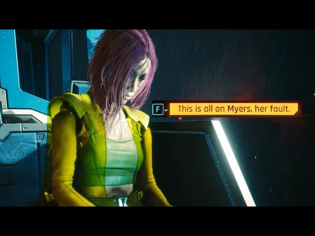 Songbird tells V the truth (All options) - Cyberpunk 2077 Phantom Liberty