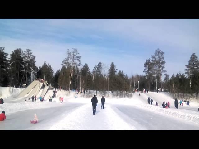 Горки на базе Боровое, Тюмень