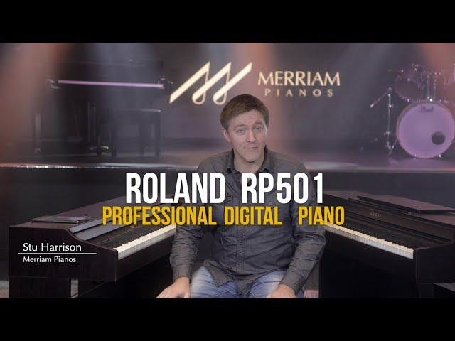  Roland RP-501 Digital Piano Demo & Review | Merriam Pianos 