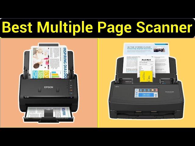 The 5 Best Multiple Page Scanner in 2025