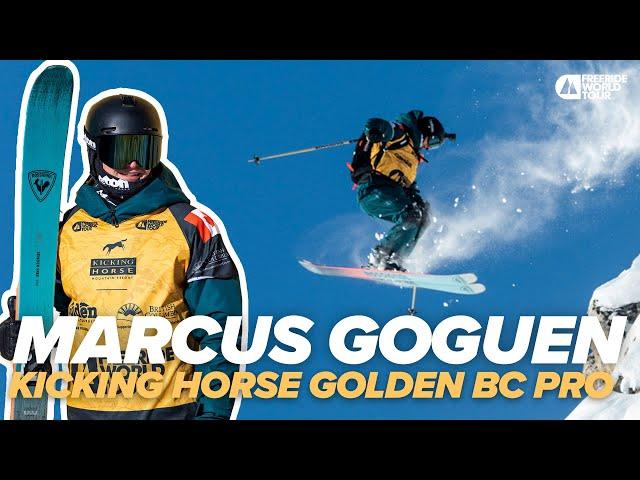 Marcus Goguen's Mind-Bending Run | FWT23 Kicking Horse Golden BC Pro