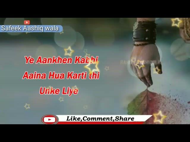 one side love ek tarfa pyar new sad status new status 2021 new whatsapp status#safeekaashiqwala