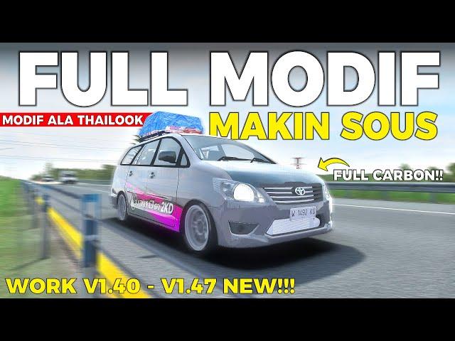 Mencoba Toyota Innova 2KD Cumi Modif Thailook - ETS2 Mod Indonesia