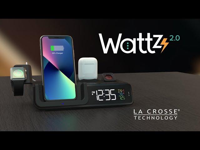 Wattz 2.0 Projection Alarm Clock